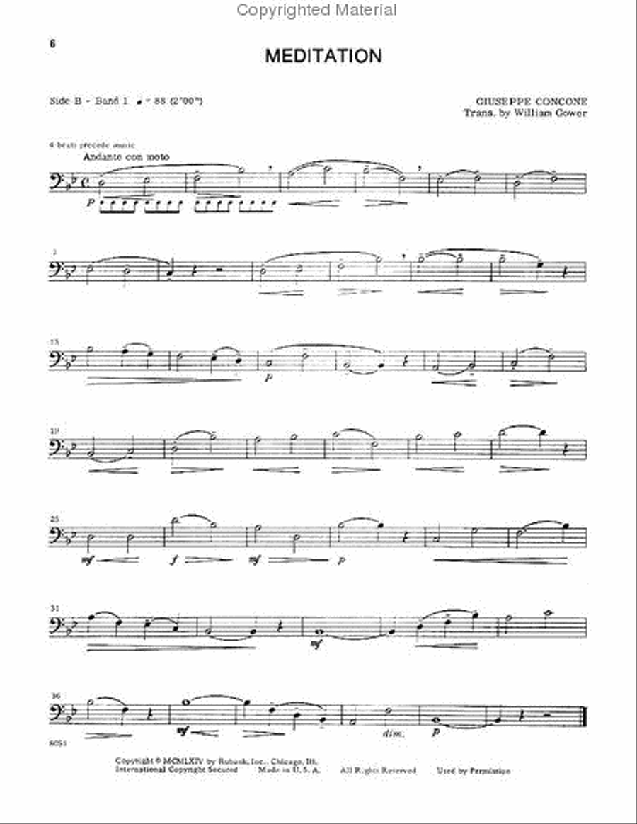 Beginning Trombone Solos - Volume 1 Trombone Solo scores gallery preview page 2