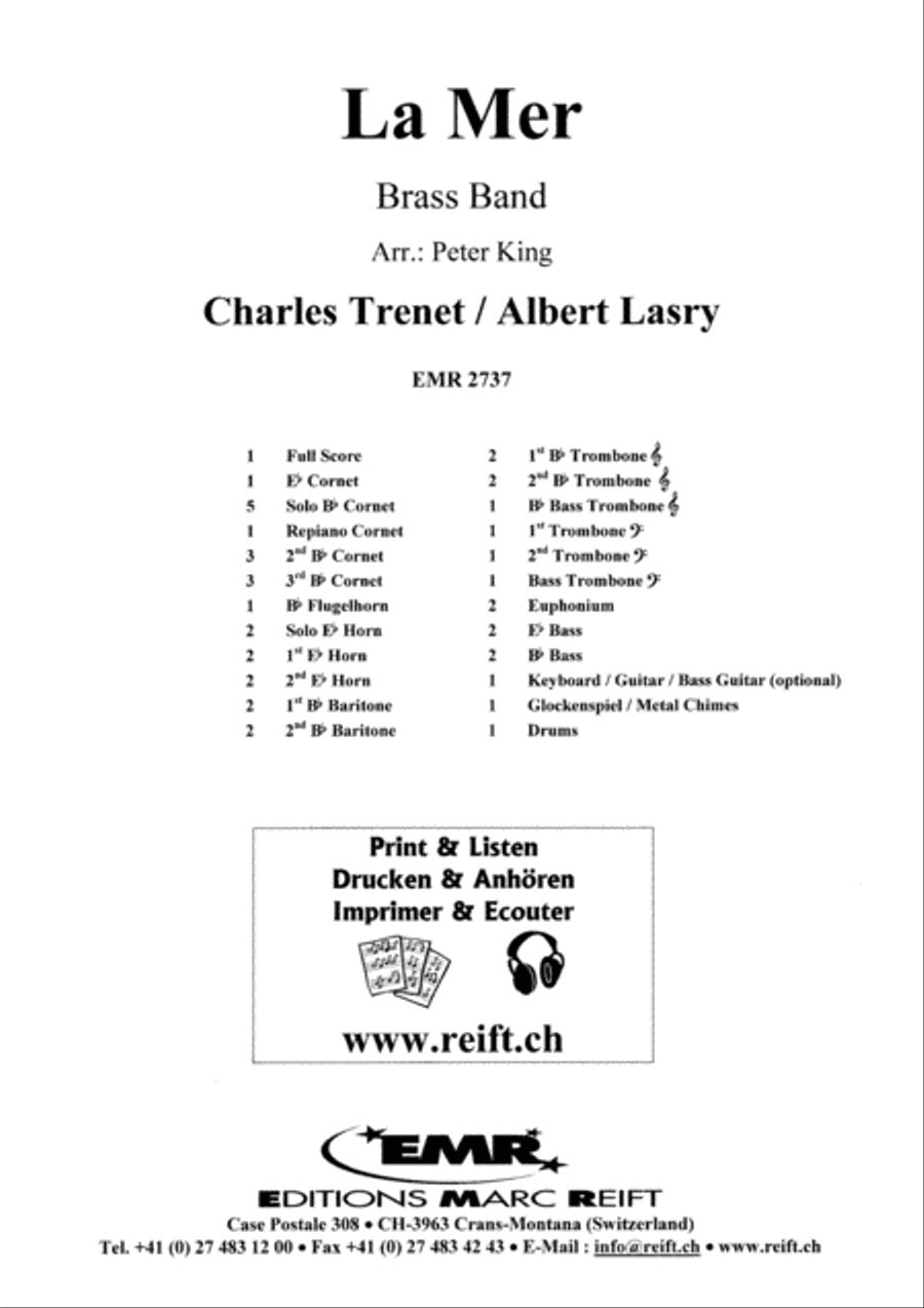 La Mer Brass Band scores gallery preview page 2