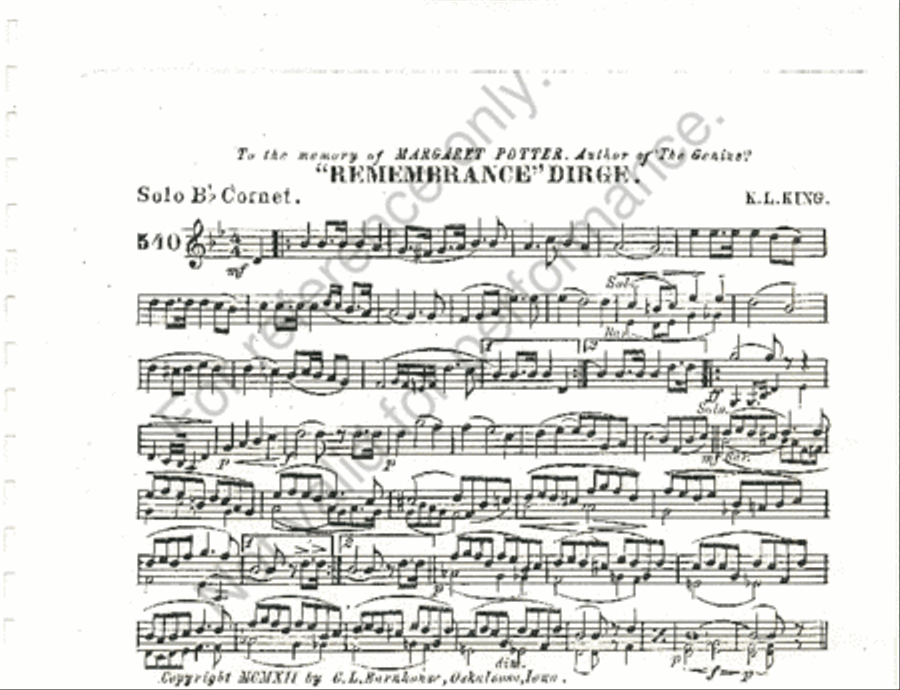 Remembrance Set of Parts scores gallery preview page 2
