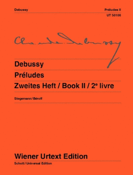 Debussy Preludes Bk 2 Urtext