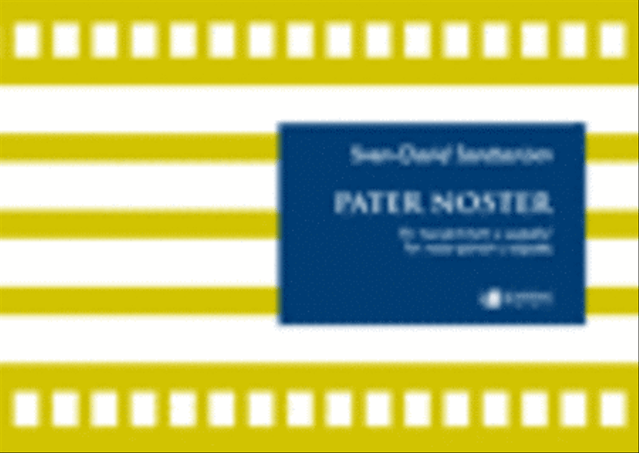 Pater Noster Men's Choir scores gallery preview page 1