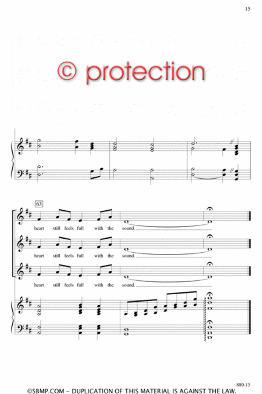 Music in My Mother's House - SSAA Octavo SSAA scores gallery preview page 14