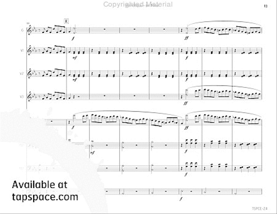 Pathetique Percussion Ensemble scores gallery preview page 18