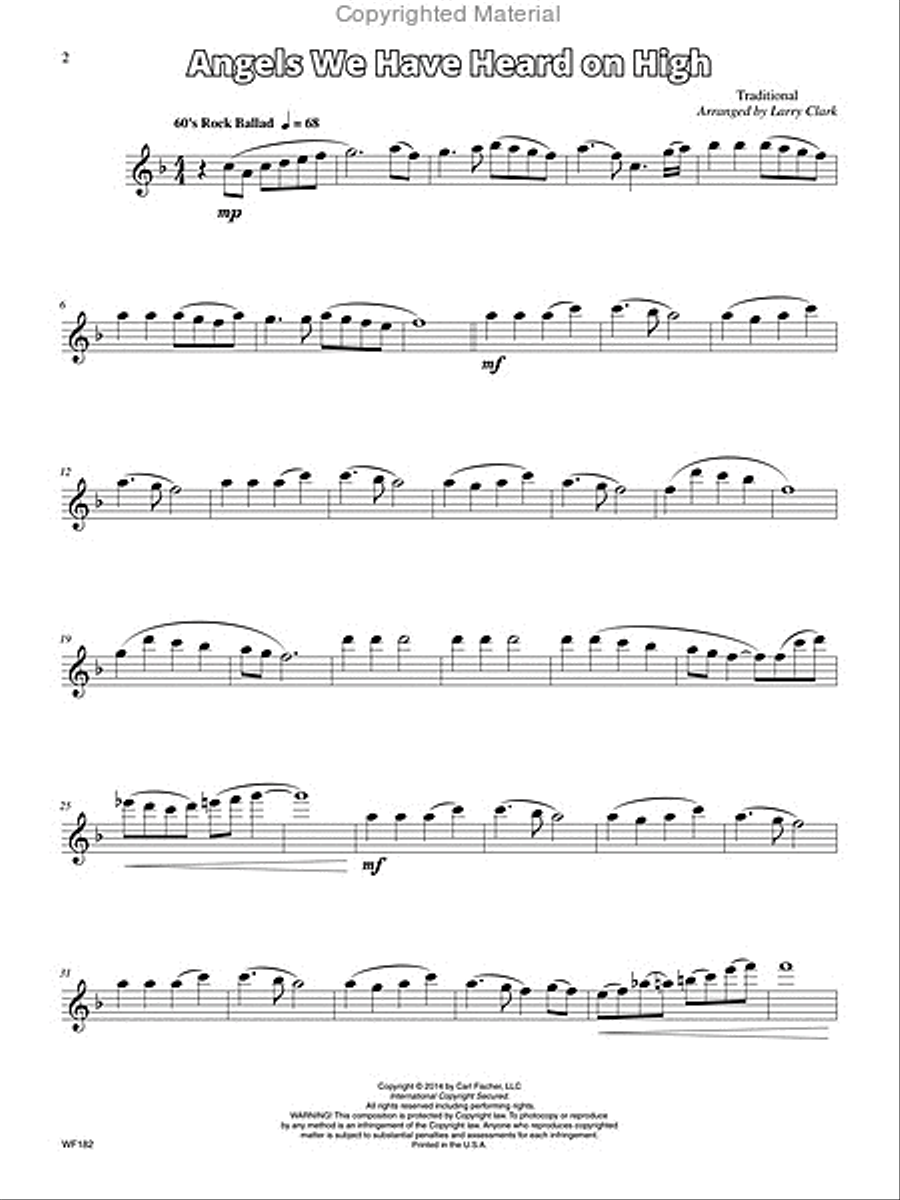 Christmas with a Twist Flute scores gallery preview page 2
