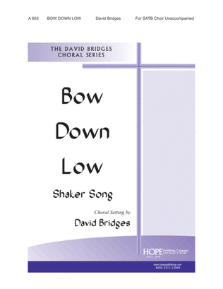Book cover for Bow Down Low