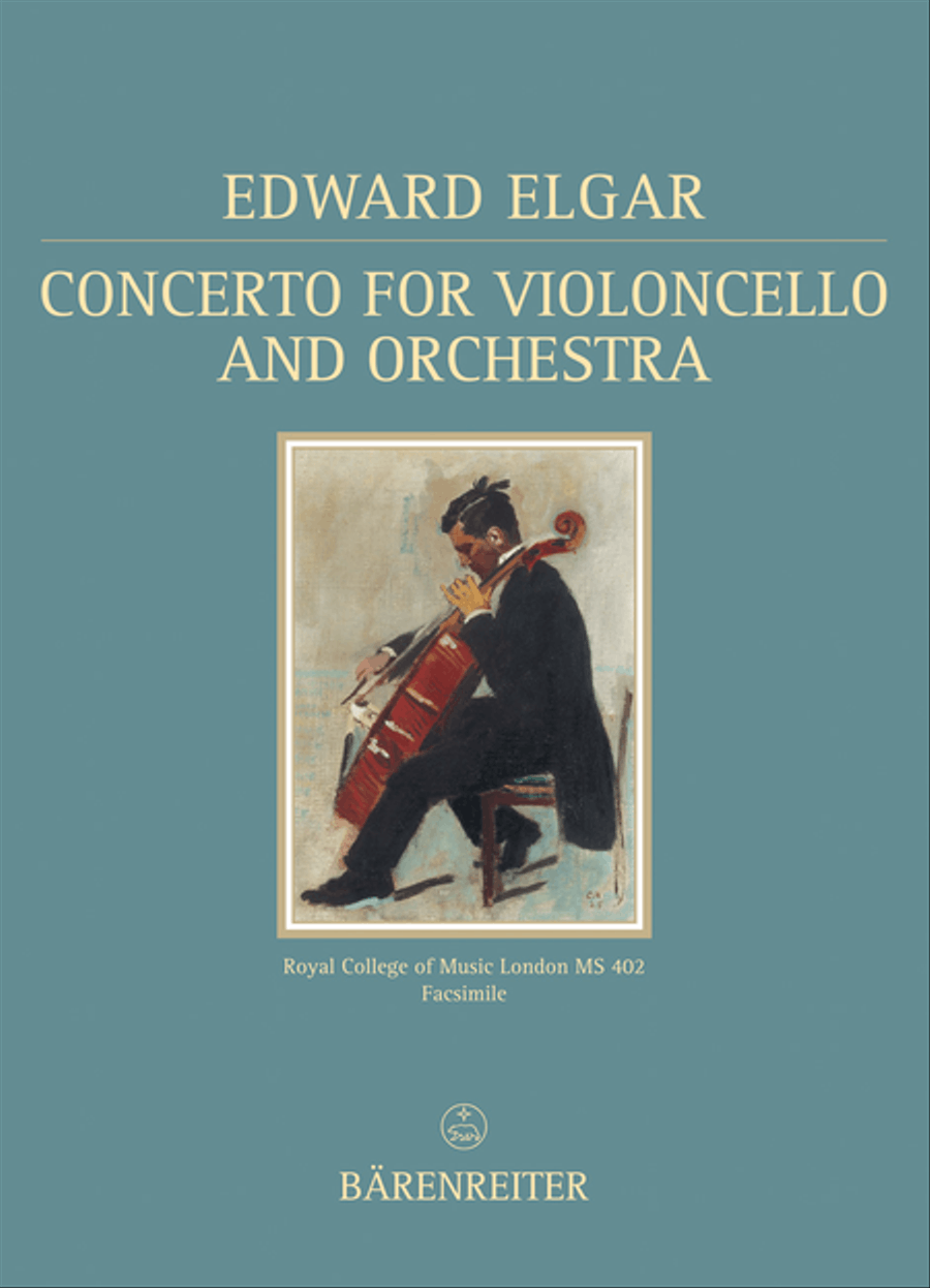 Book cover for Concerto for Violoncello and Orchestra in E minor, op. 85