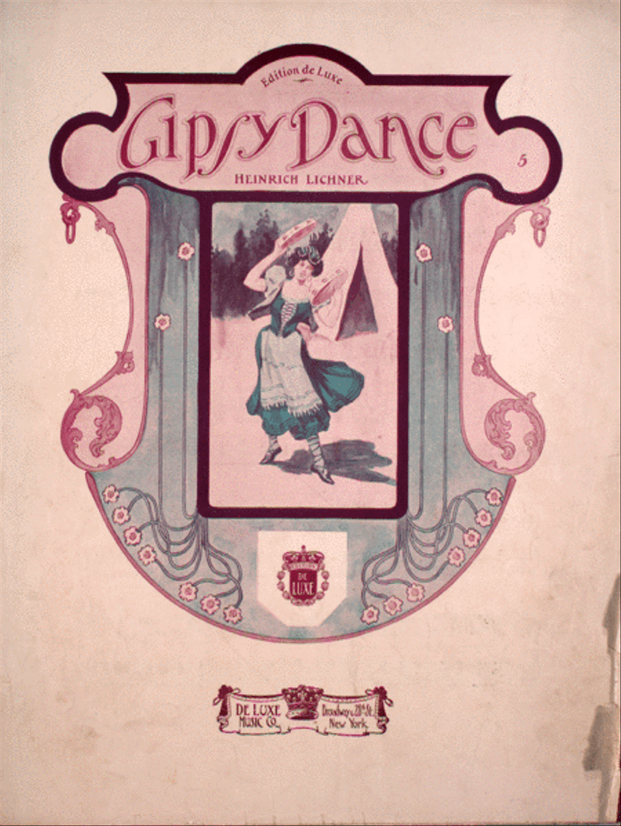 Gipsy Dance Piano Solo scores gallery preview page 1