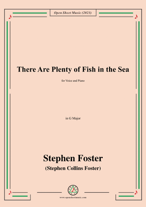 S. Foster-There Are Plenty of Fish in the Sea,in G Major