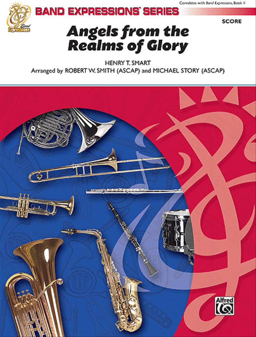 Angels from the Realms of Glory Concert Band scores gallery preview page 1