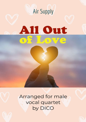 Book cover for All Out Of Love