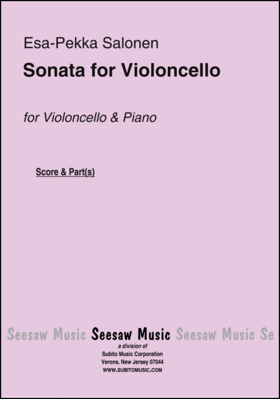 Sonata for Violoncello