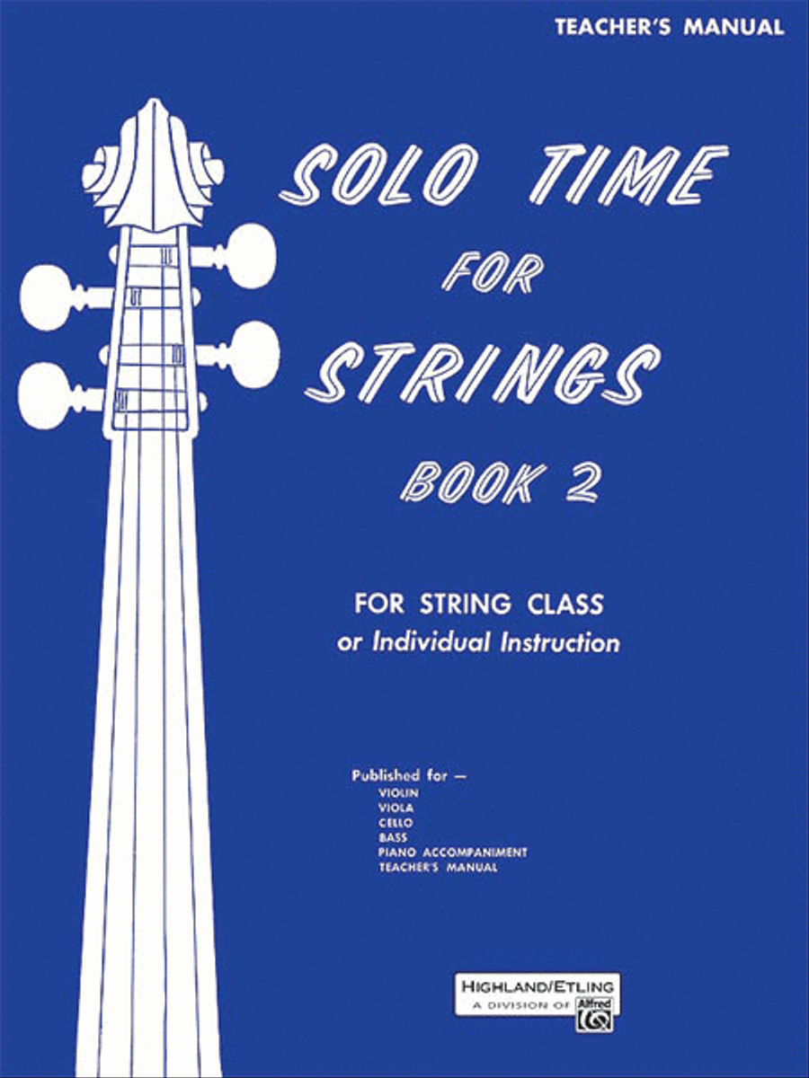 Solo Time for Strings, Book 2 Chamber Orchestra scores gallery preview page 1