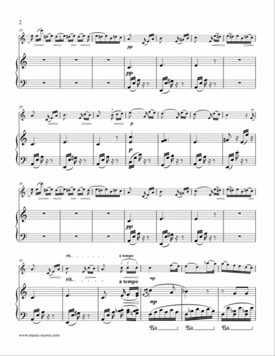 Fur Elise - Violin and Piano Fur Elise - Violin and Piano Violin Solo scores gallery preview page 2