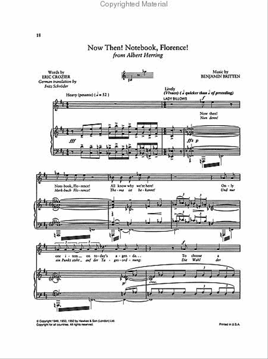 Opera Arias Voice Solo scores gallery preview page 3