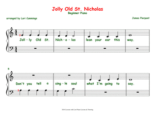 Book cover for Jolly Old St. Nicholas