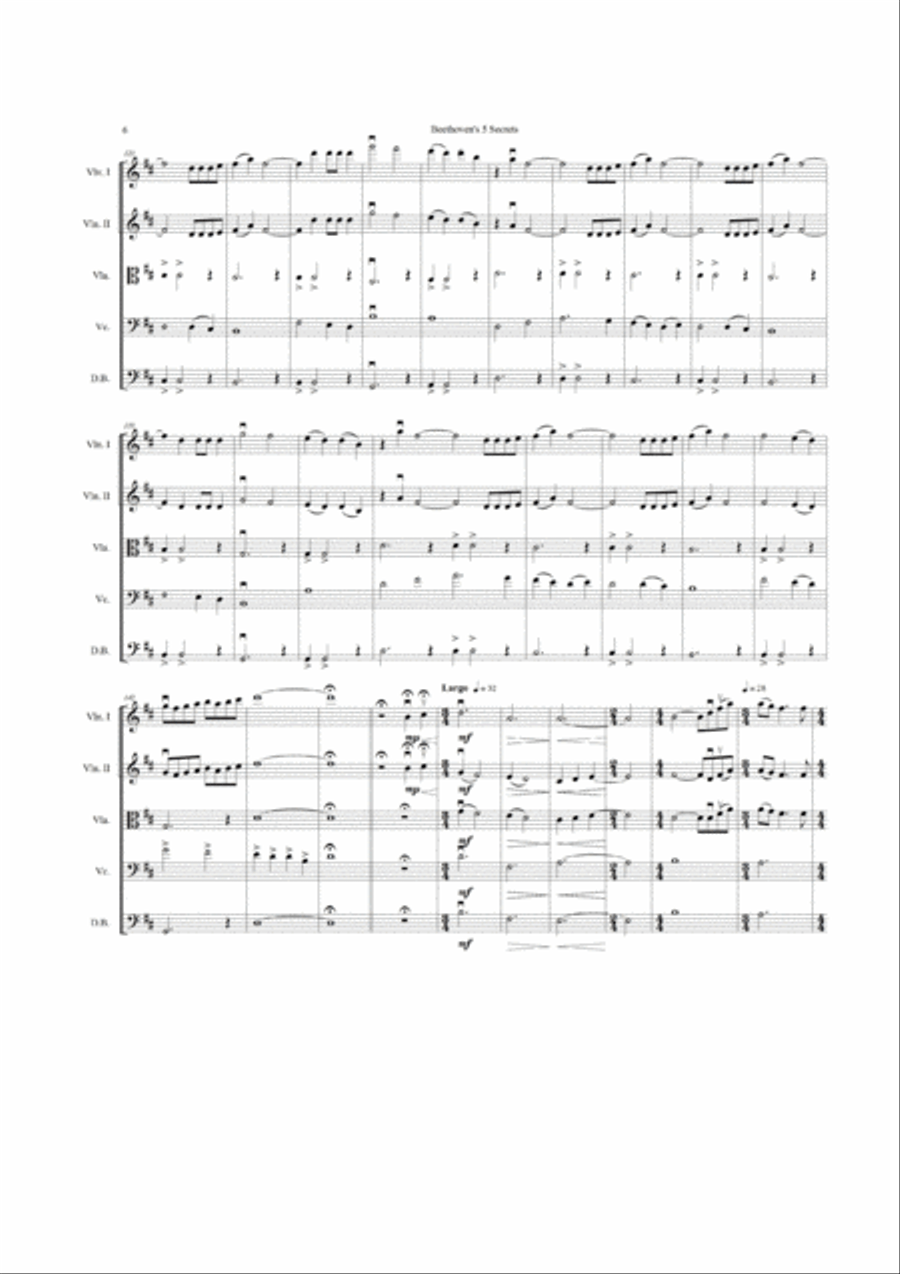Secrets String Orchestra scores gallery preview page 6