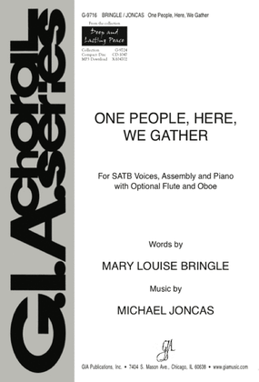 Book cover for One People, Here, We Gather