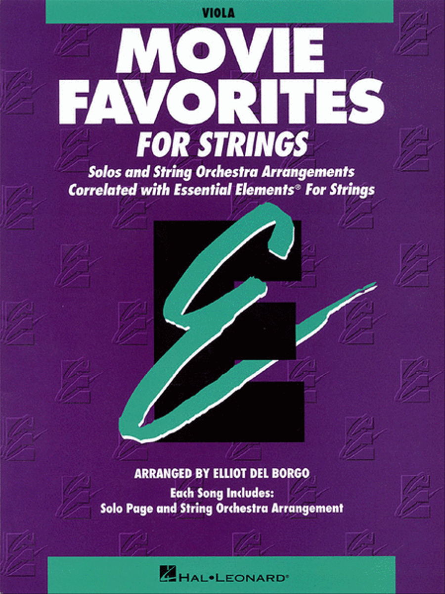 Essential Elements Movie Favorites for Strings String Orchestra scores gallery preview page 1