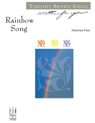 Book cover for Rainbow Song