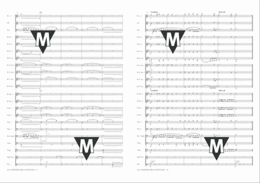 La Canzone della Fantasia Choir scores gallery preview page 6