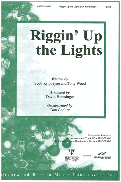 Riggin' Up The Lights (Split Track Accompaniment CD)