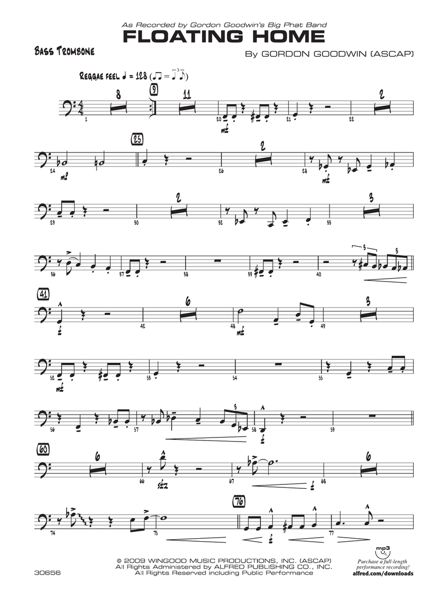 Floating Home: Bass Trombone