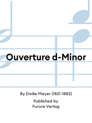 Book cover for Ouverture d-Minor