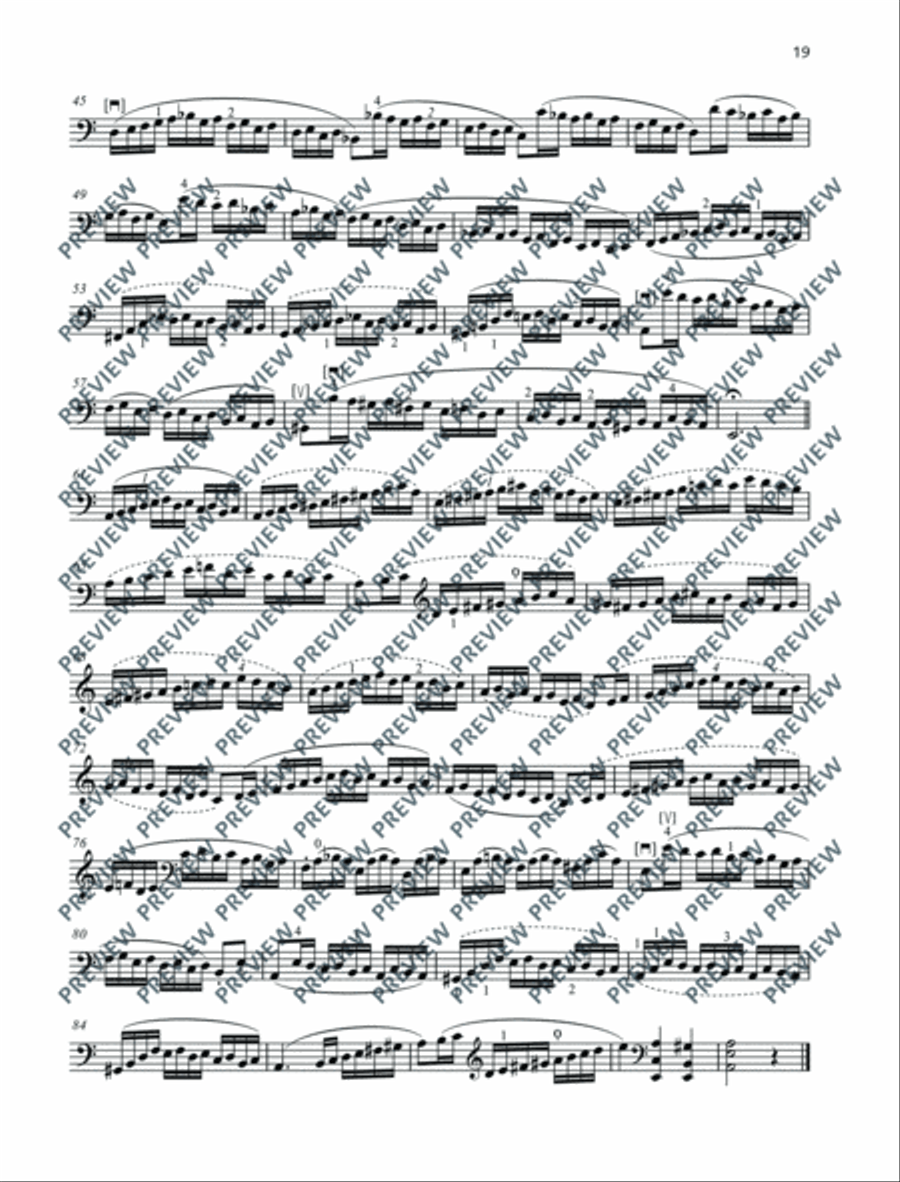 24 Caprices in all keys 24 Caprices in all keys Cello scores gallery preview page 20
