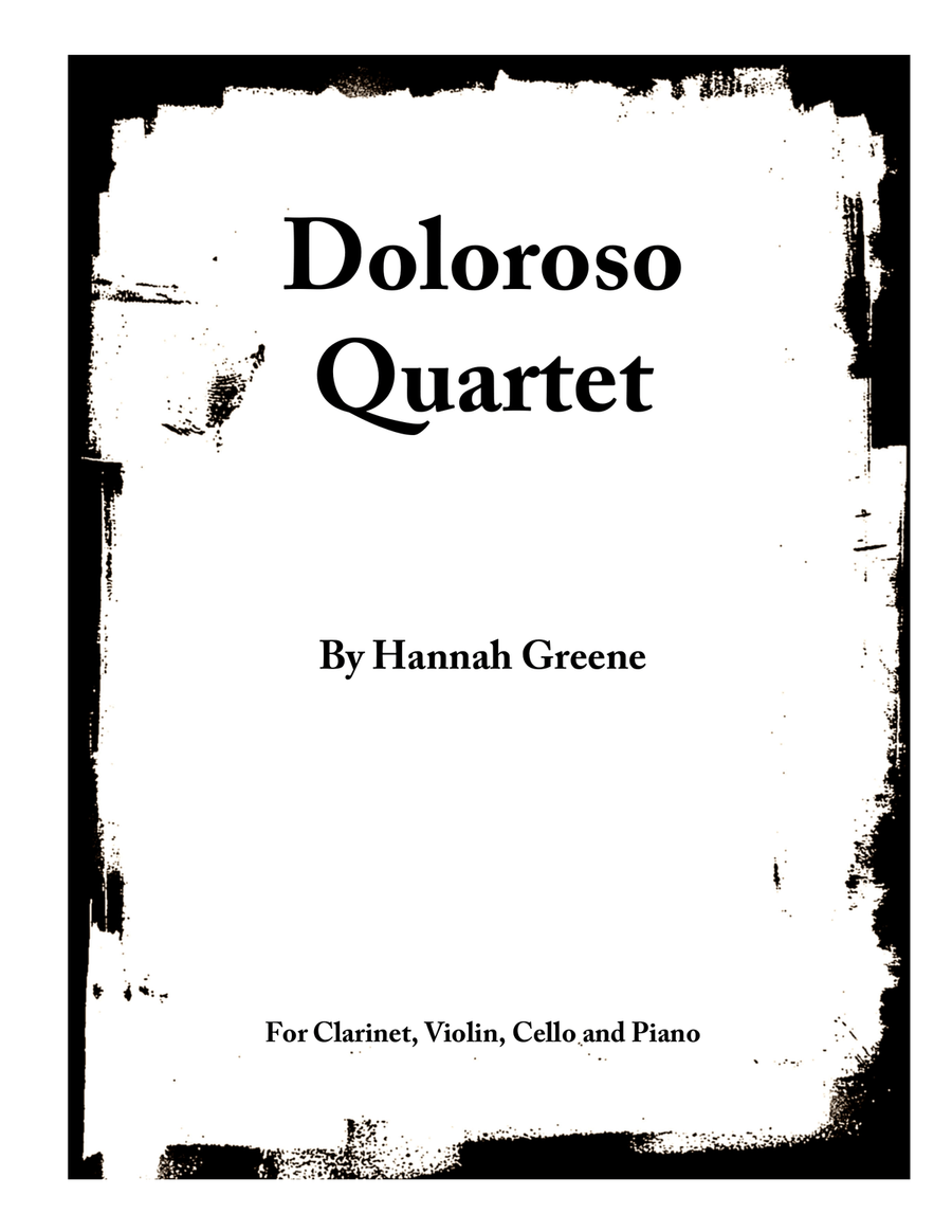 Doloroso Quartet Small Ensemble scores gallery preview page 1