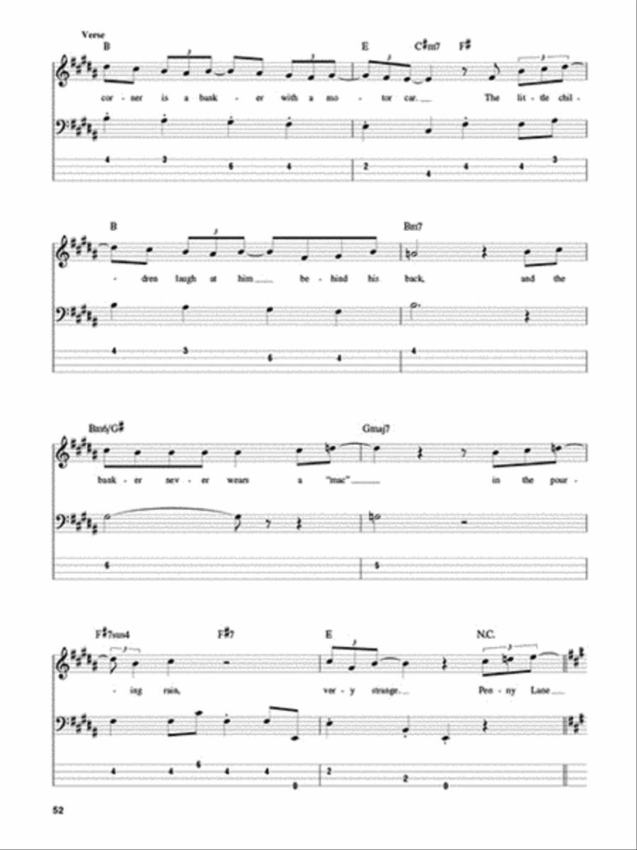 Paul McCartney Electric Guitar scores gallery preview page 4
