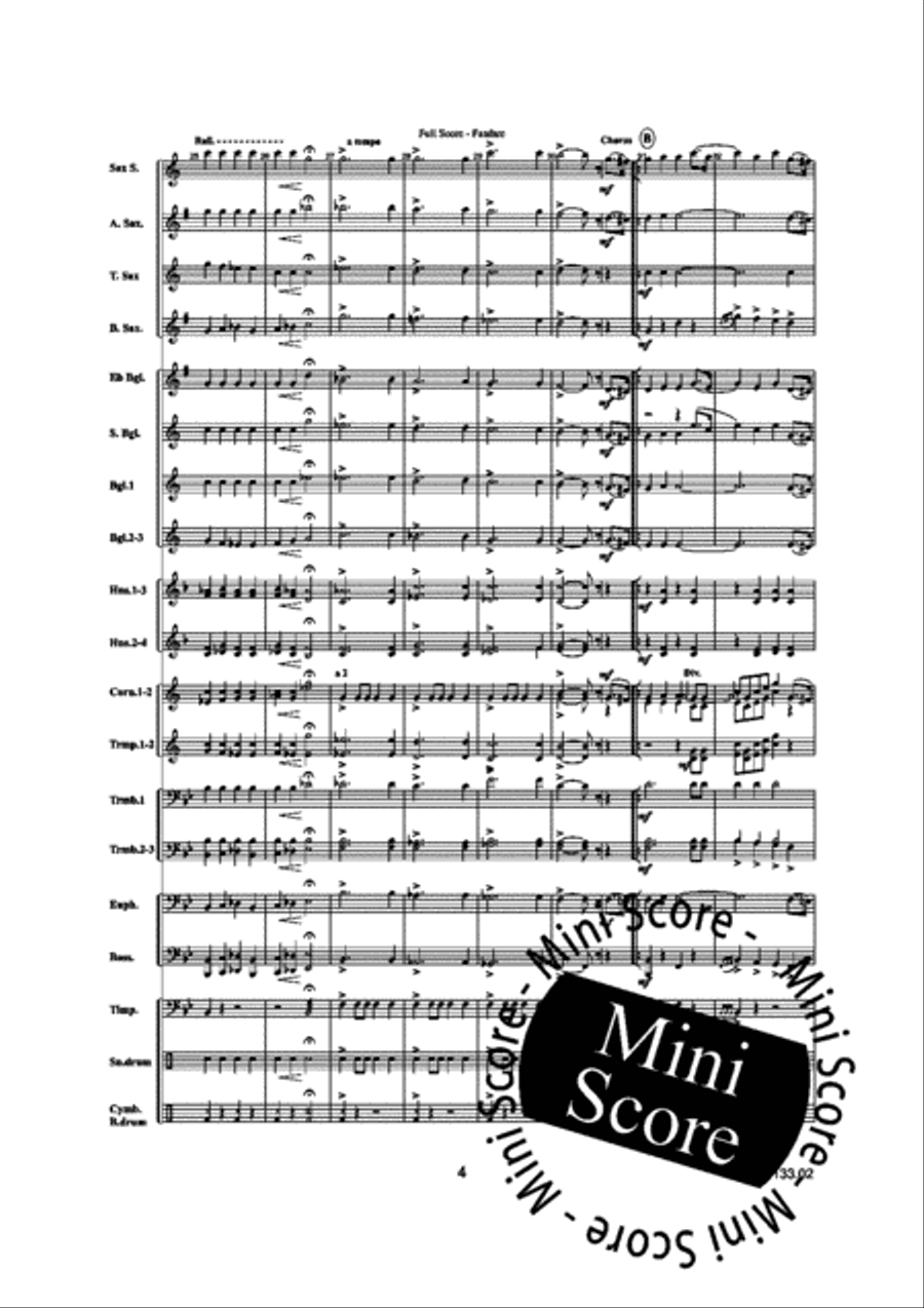 Strike Up the Band Fanfare Band scores gallery preview page 6