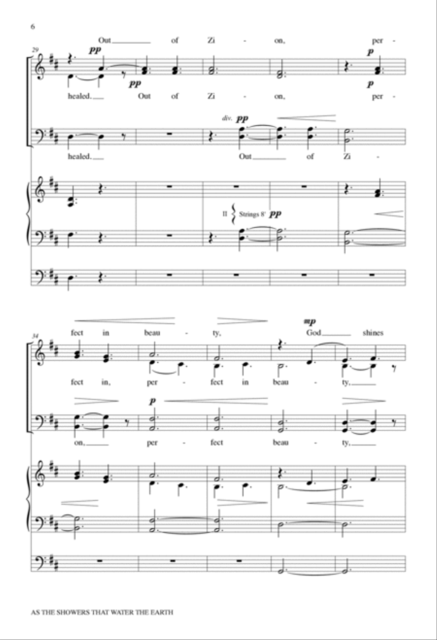 As the Showers that Water the Earth 4-Part scores gallery preview page 6