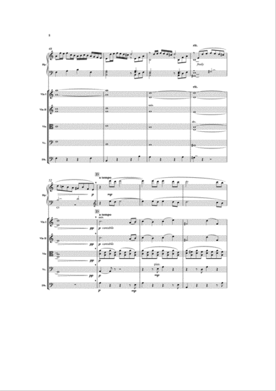 Suite Lyrique Suite Lyrique Harp scores gallery preview page 7
