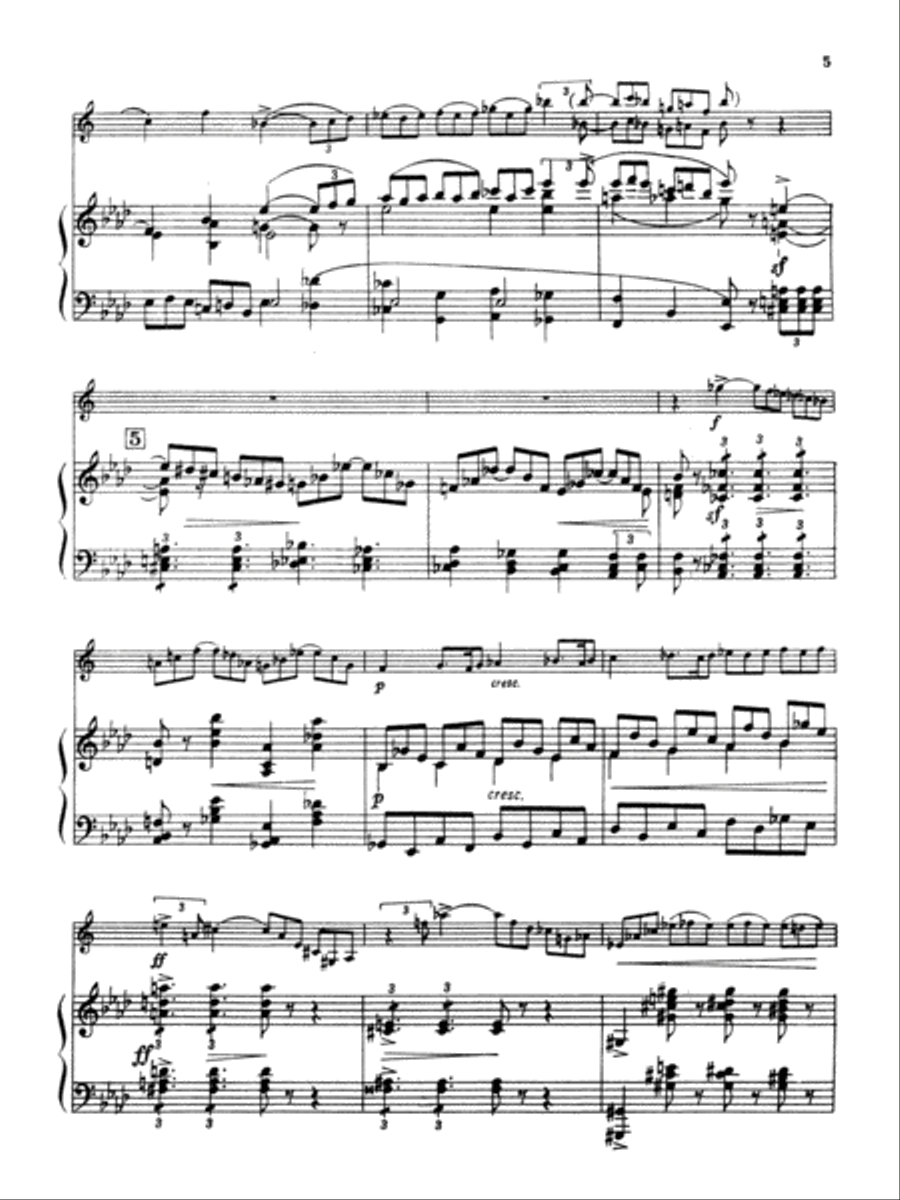Goedicke: Concerto in F Major, Op. 40 Piano scores gallery preview page 5