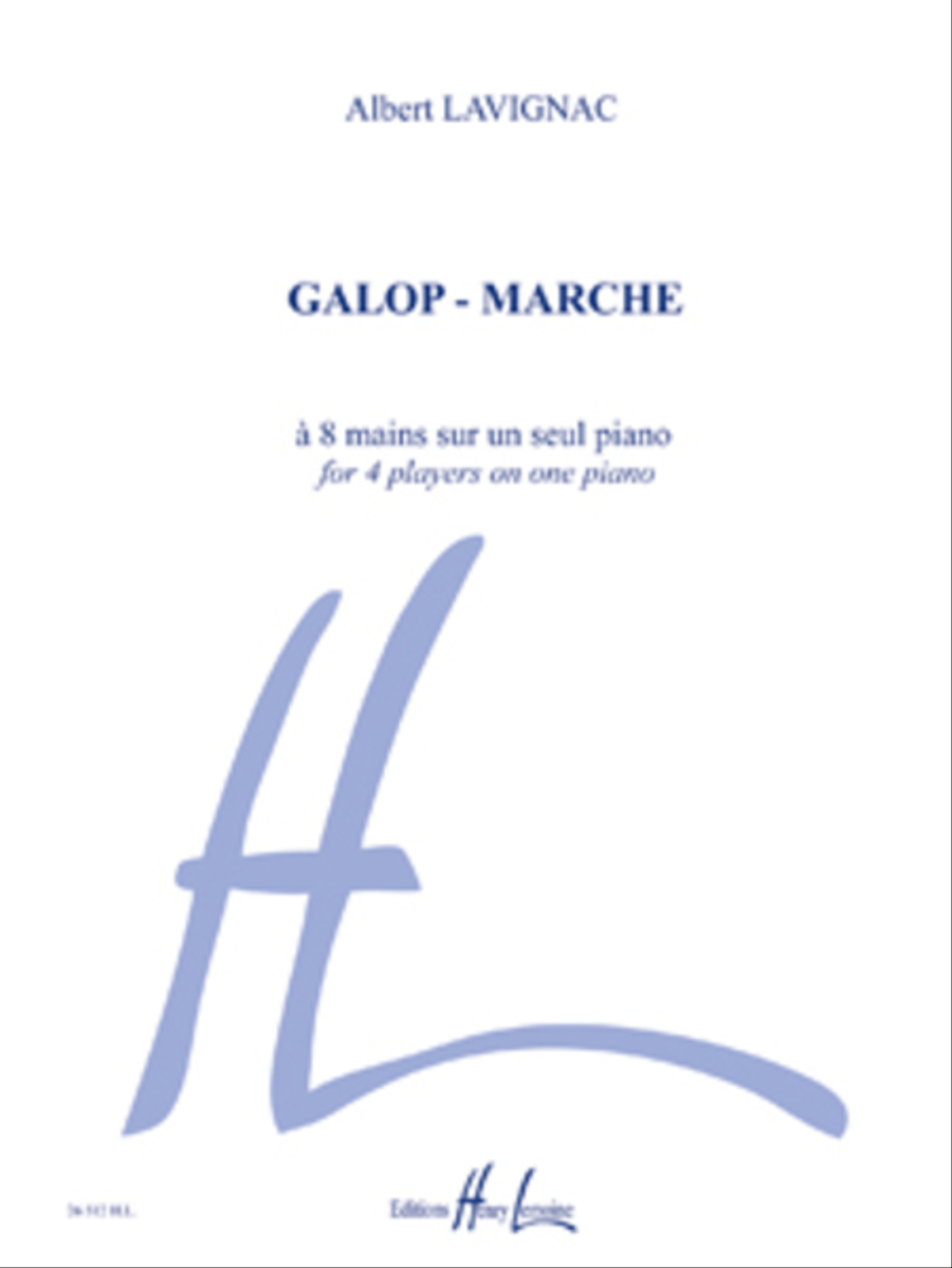 Galop - Marche Piano scores gallery preview page 1