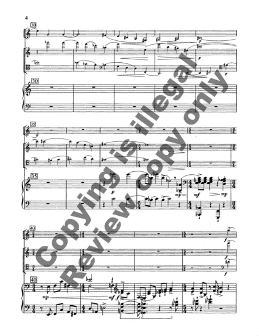 Cabaret Music Cabaret Music Clarinet scores gallery preview page 4