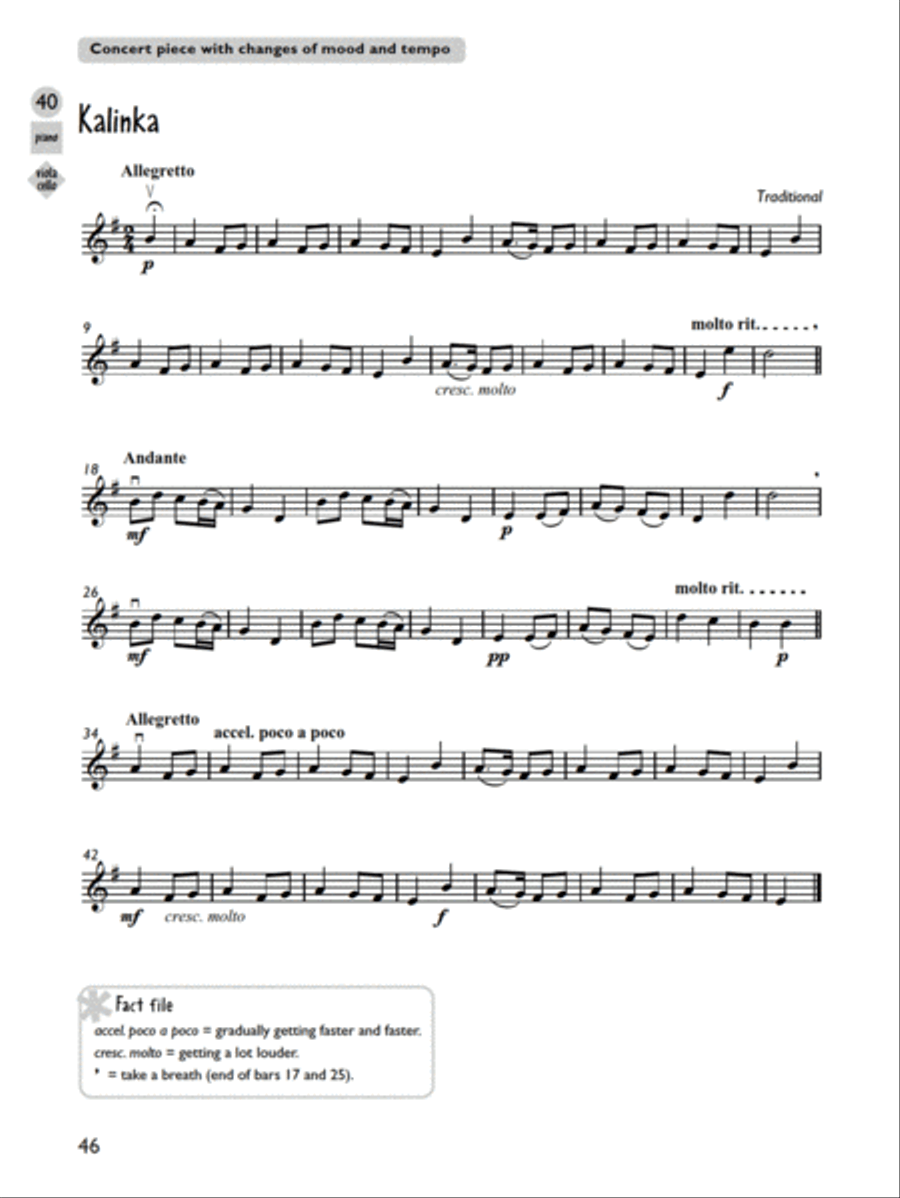 Superstart Violin (the Complete Method) Violin scores gallery preview page 4