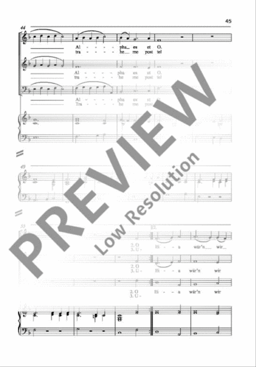 In dulci jubilo 3-Part scores gallery preview page 6