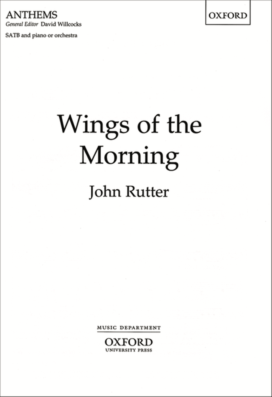 Wings of the Morning 4-Part scores gallery preview page 1