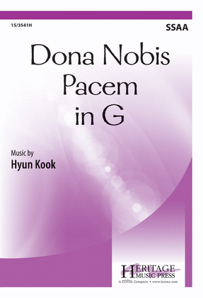 Book cover for Dona Nobis Pacem in G