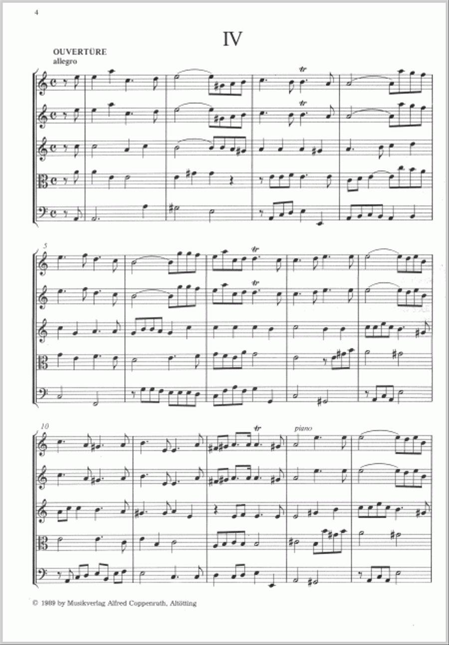 Serenade Nr. IV in a-Moll Cello scores gallery preview page 2