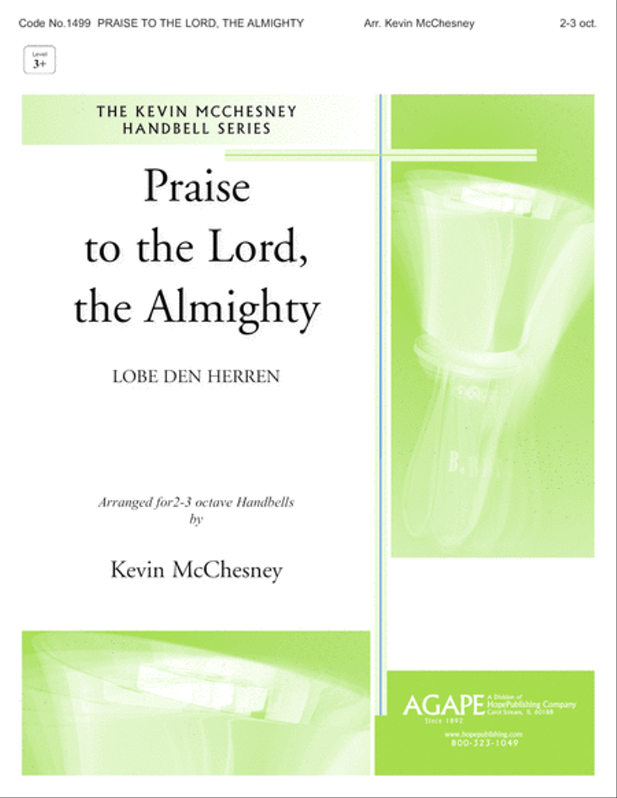 Praise to the Lord the Almighty 3-Octaves scores gallery preview page 1