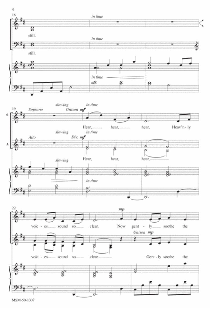 Still, Still, Still 4-Part scores gallery preview page 4