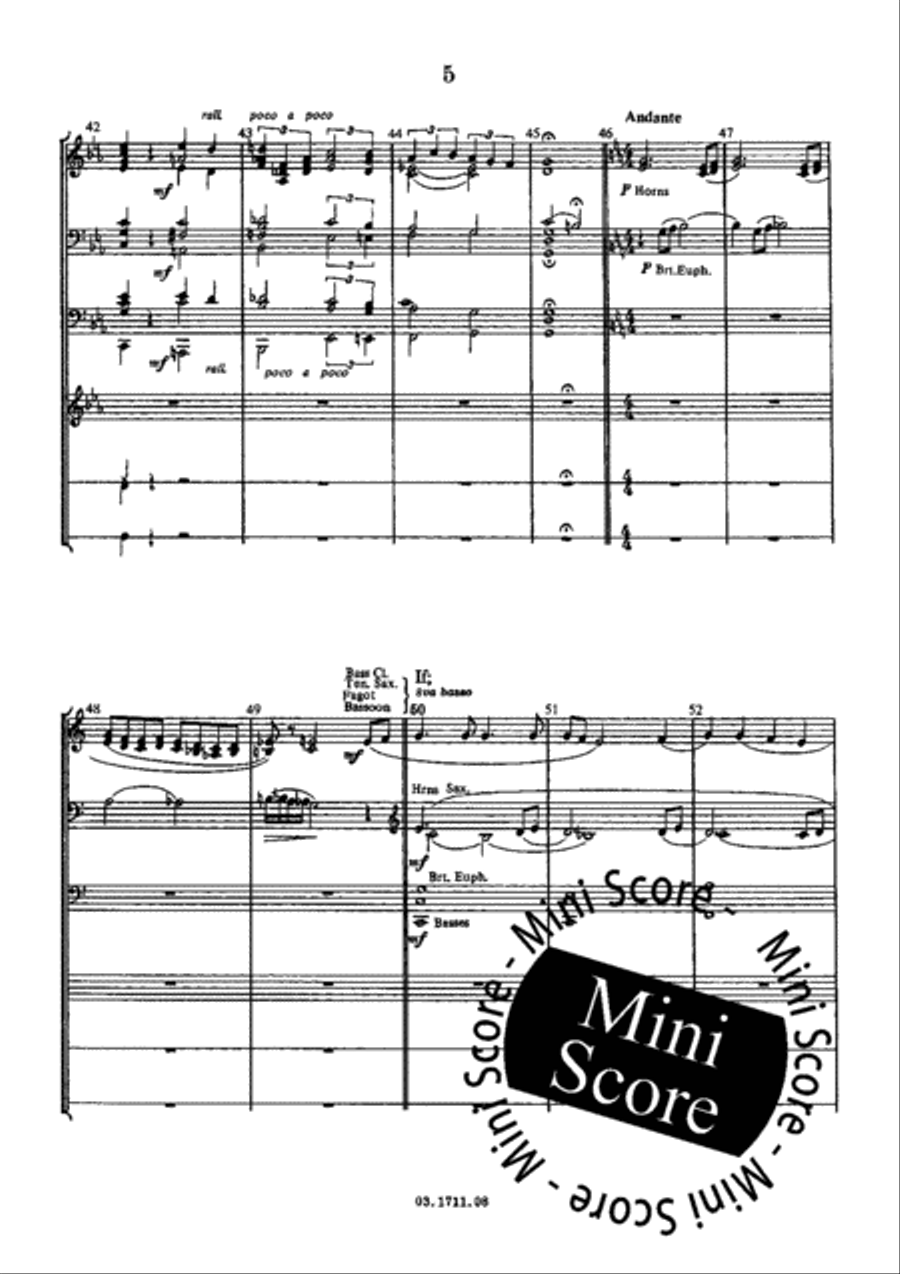 From the Sinatra Song Book Concert Band scores gallery preview page 9