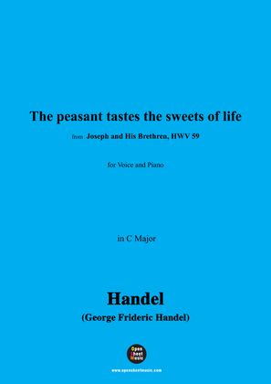 Book cover for Handel-The peasant tastes the sweets of life,from 'Joseph and His Brethren,HWV 59',in C Major