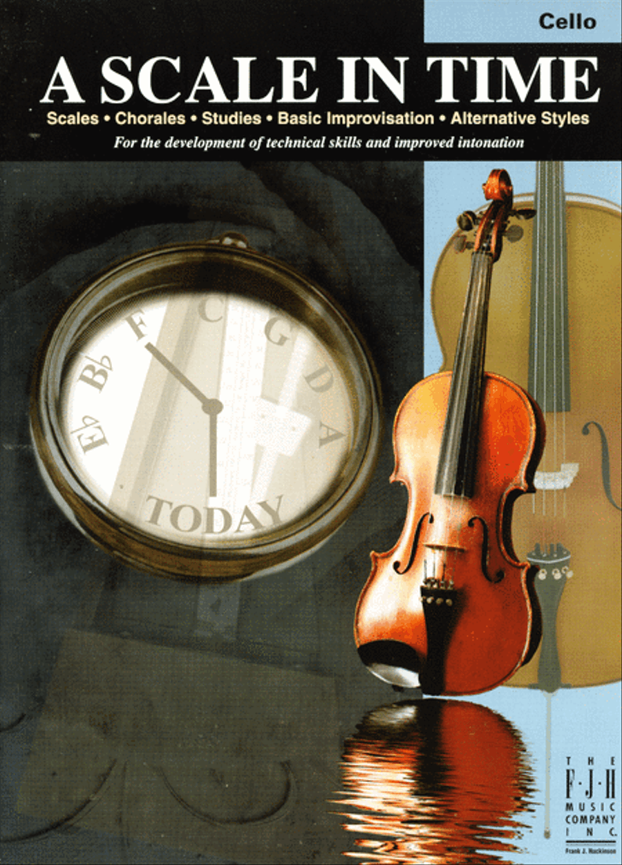 A Scale in Time, Cello Chamber Orchestra scores gallery preview page 1