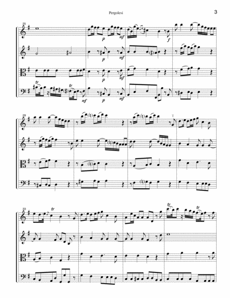 Pergolesi Sonata No. 3 in G (Pulcinella theme) image number null