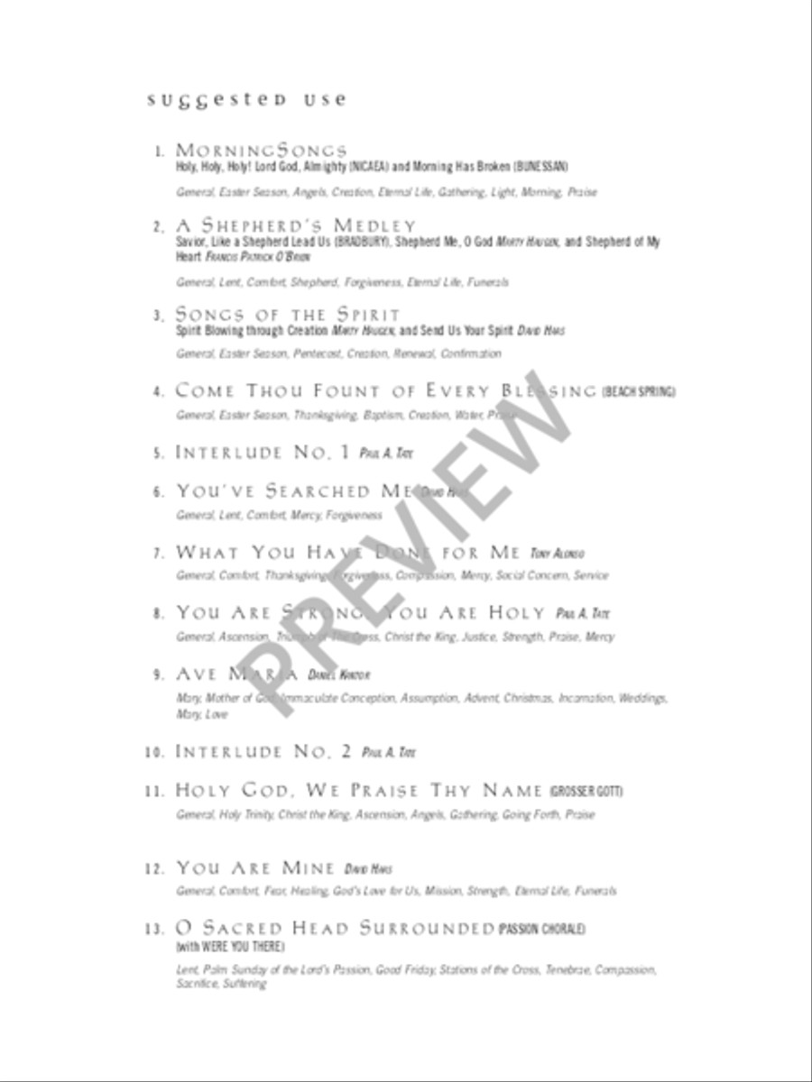 Seasons of Grace - Volume 1 Piano Solo scores gallery preview page 6