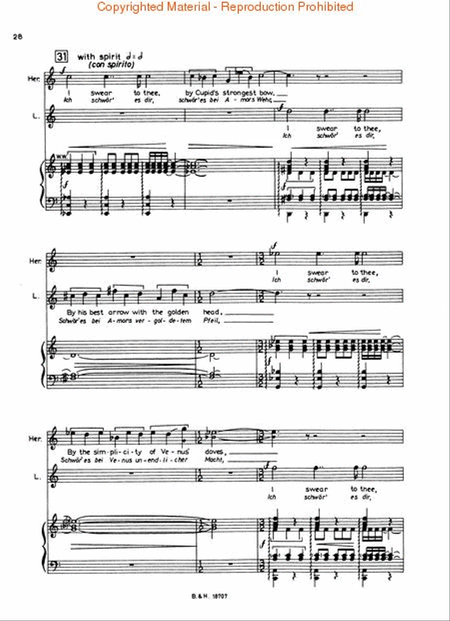 A Midsummer Night's Dream, Op. 64 Choir scores gallery preview page 3
