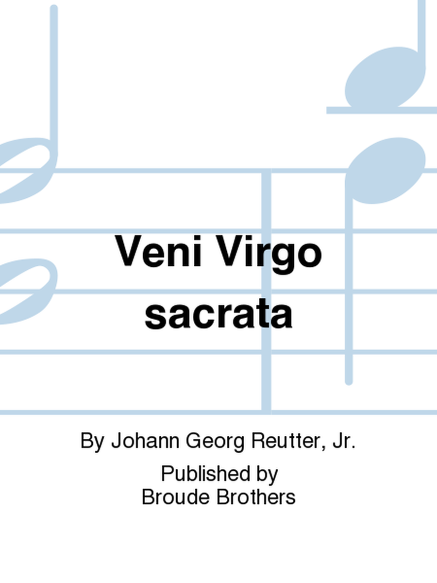Veni Virgo sacrata
